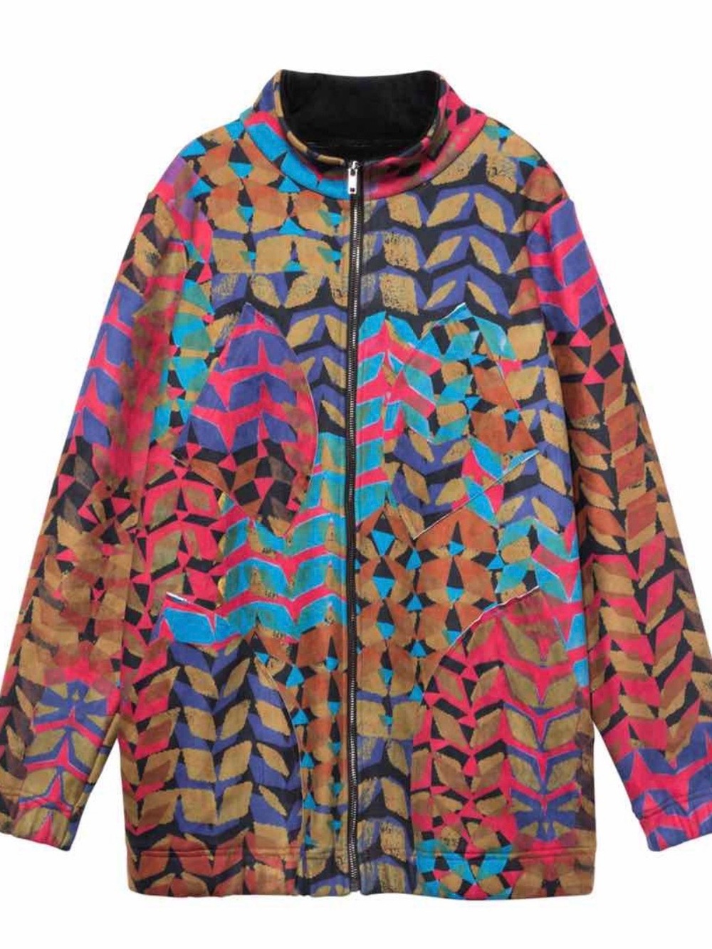 Desigual Retro Patch OLAHRAGA Jacket Size L/XL